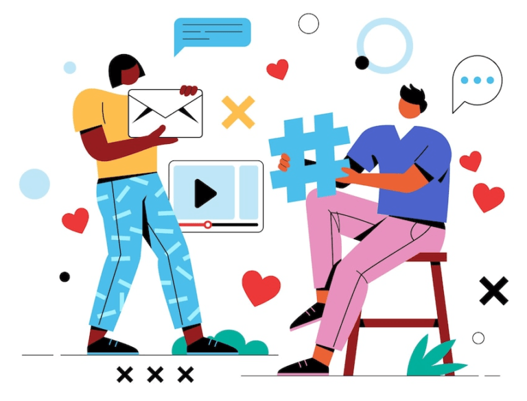 flat-illustration-social-media-d